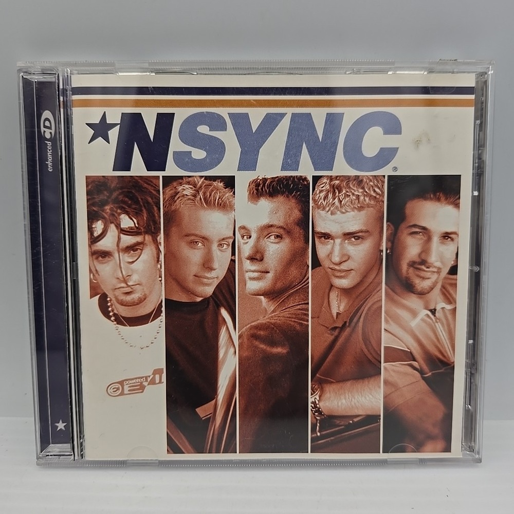 NSYNC Self-Titled Enhanced Audio CD RCA BMG 1998 078636761329